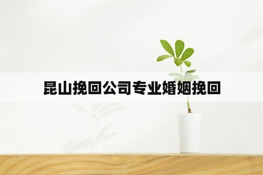 昆山挽回公司专业婚姻挽回