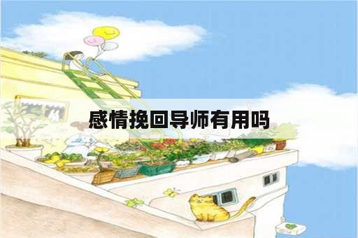 感情挽回导师有用吗