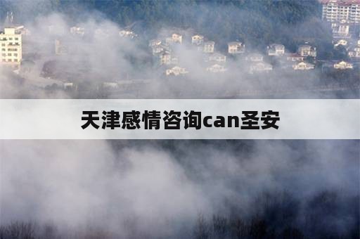 天津感情咨询can圣安