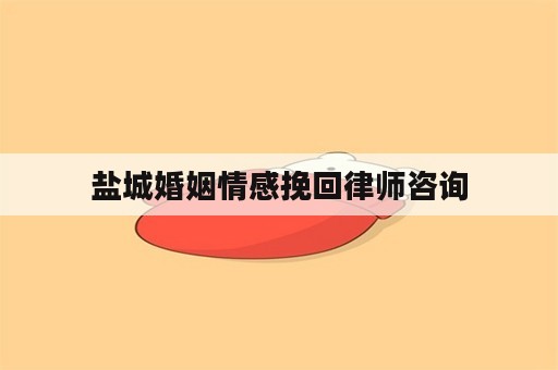 盐城婚姻情感挽回律师咨询