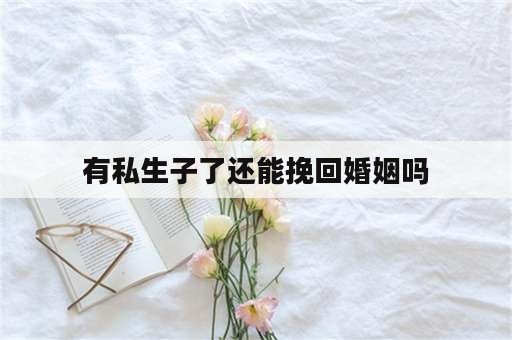 有私生子了还能挽回婚姻吗