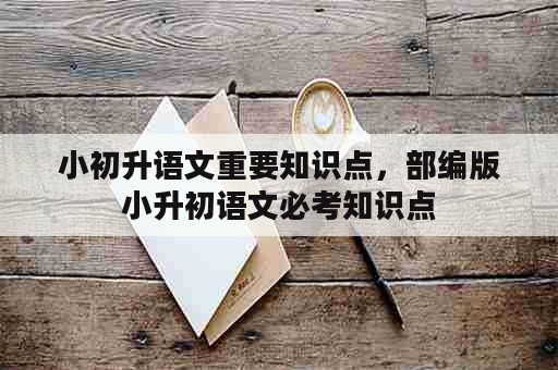 小初升语文重要知识点，部编版小升初语文必考知识点