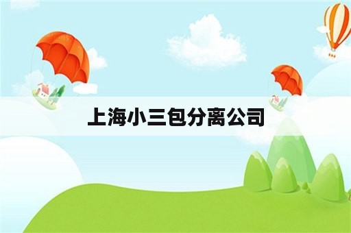 上海小三包分离公司