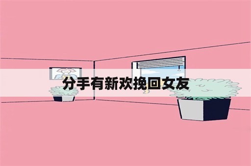 分手有新欢挽回女友