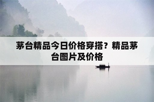 茅台精品今日价格穿搭？精品茅台图片及价格